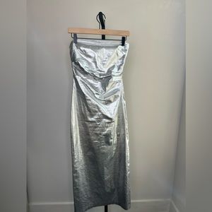 Zara Silver Dress